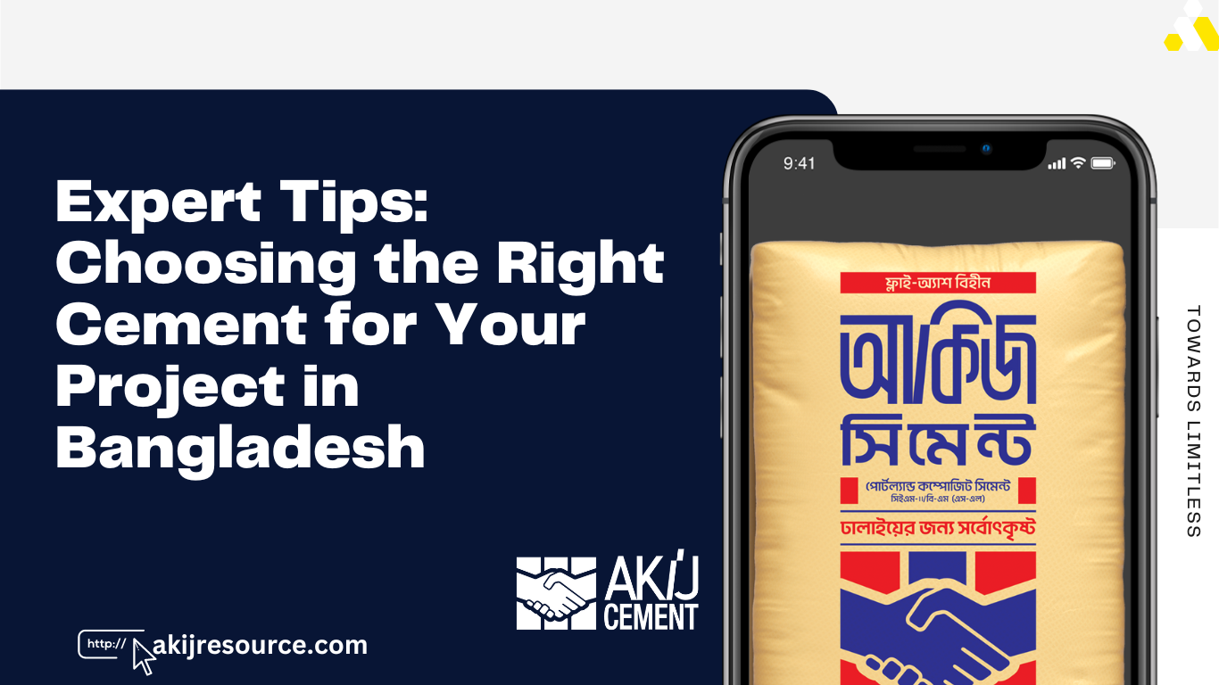 Choosing the Right Cement for Your Project in Bangladesh