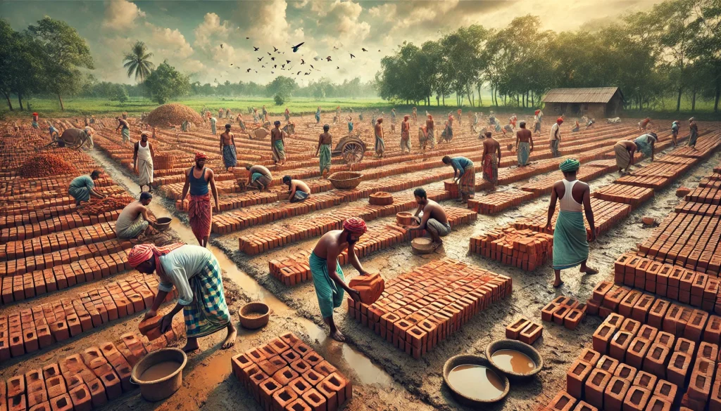 brick processing